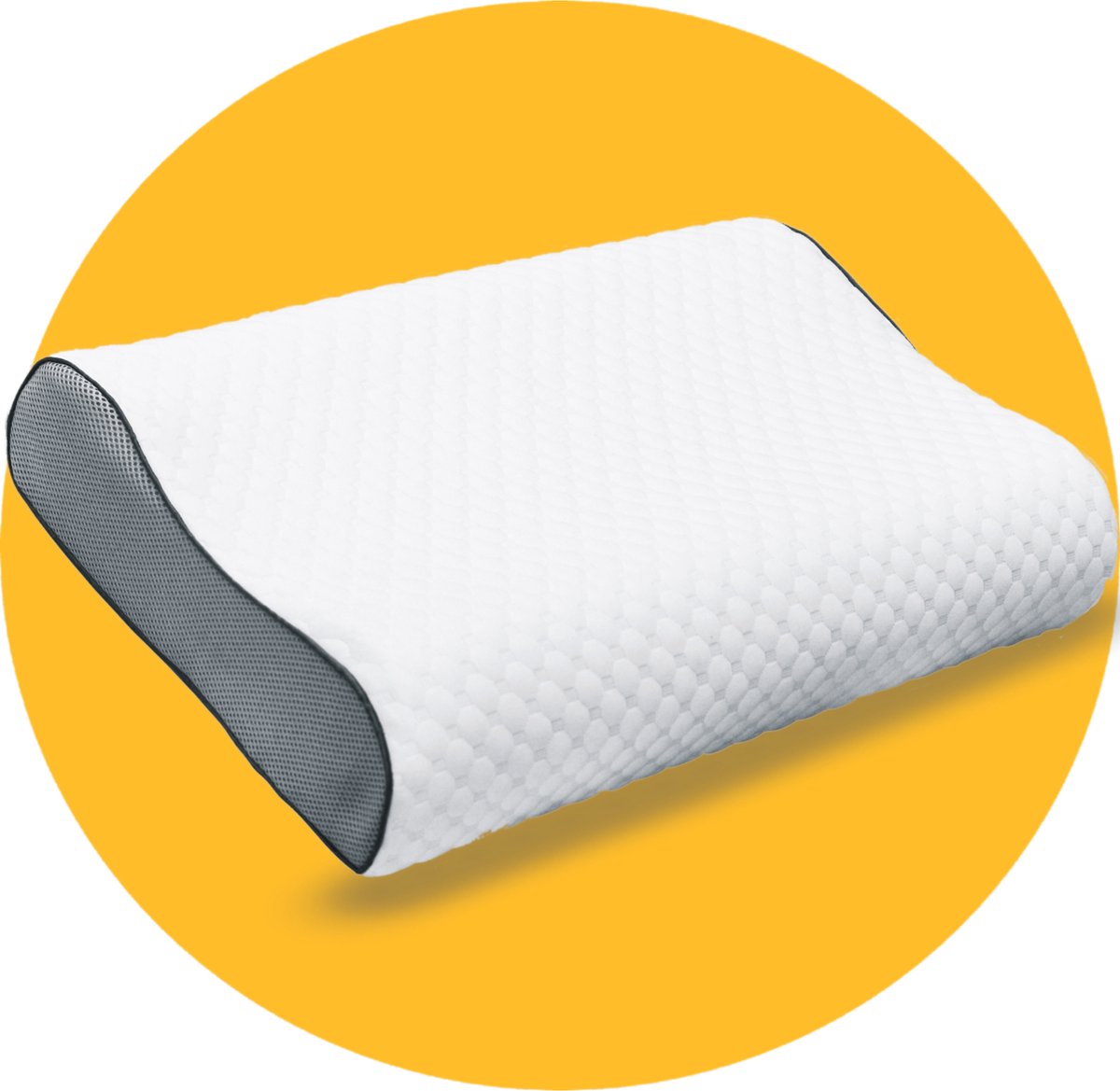 Pasper Bamboe Hoofdkussen - 50 x 76 cm - Hypoallergeen & Ademend kussen - Versnipperd Memory Foam slaapkussen