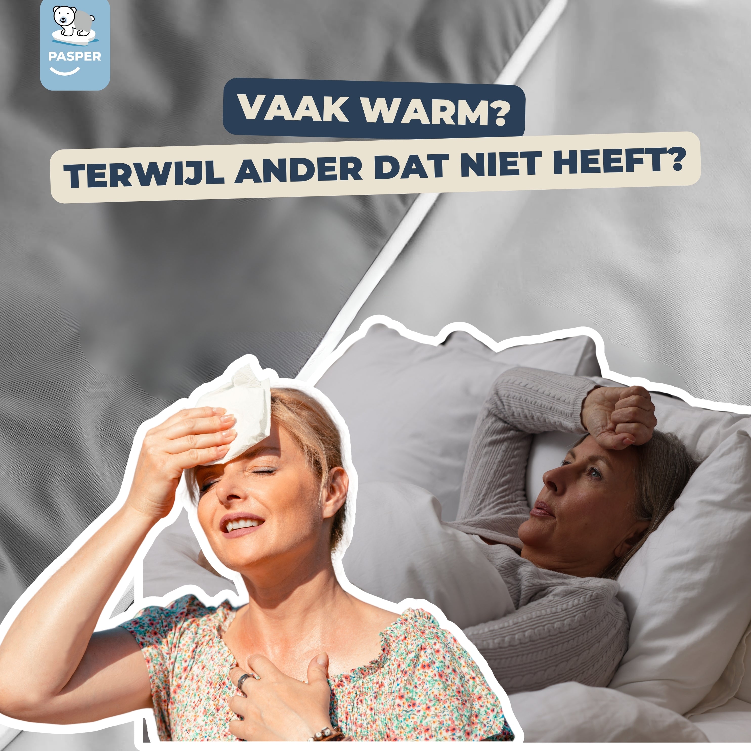 Pasper Verkoelende Gewichtsdeken – Koel slapen met extra comfort