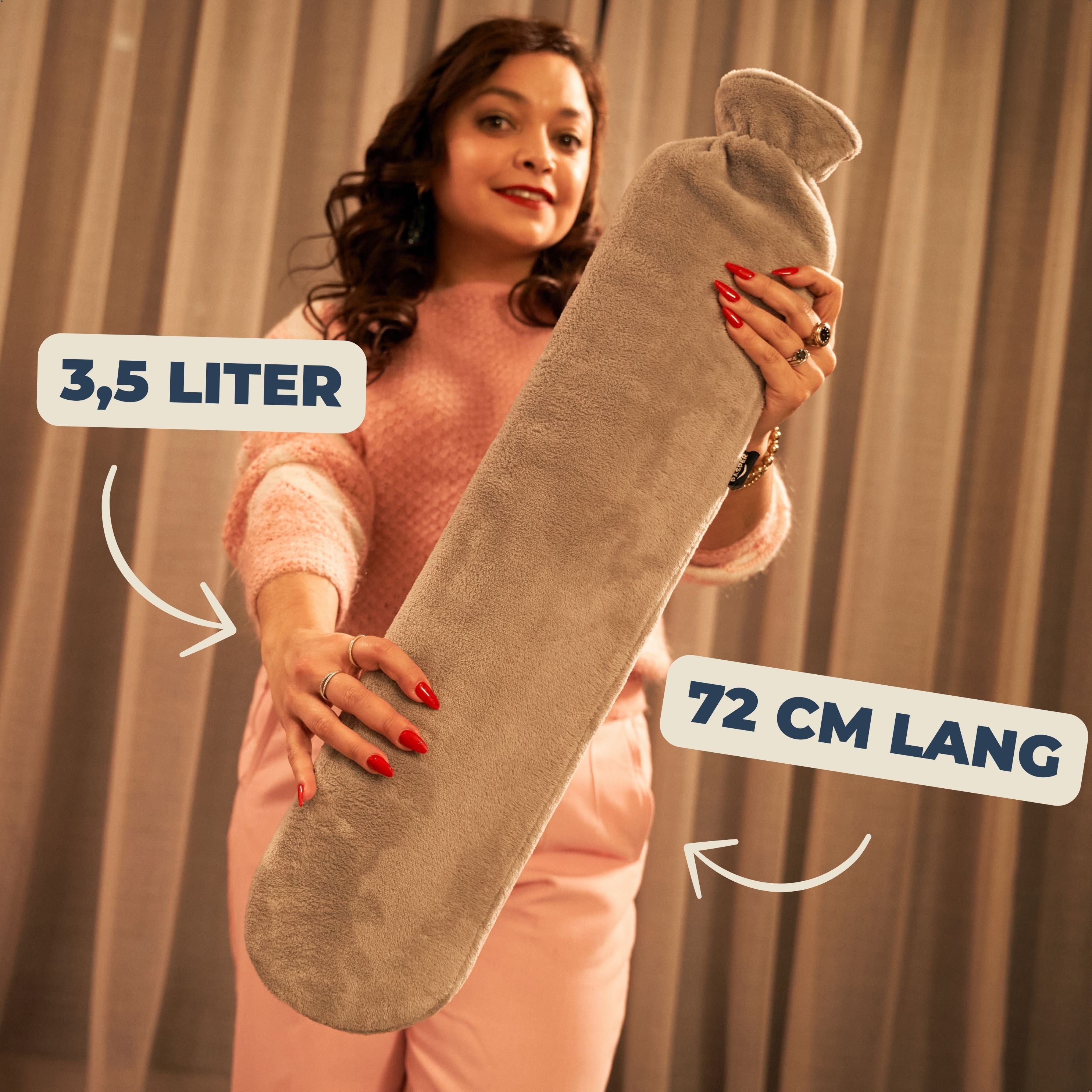 Pasper extra lange warmwaterkruik