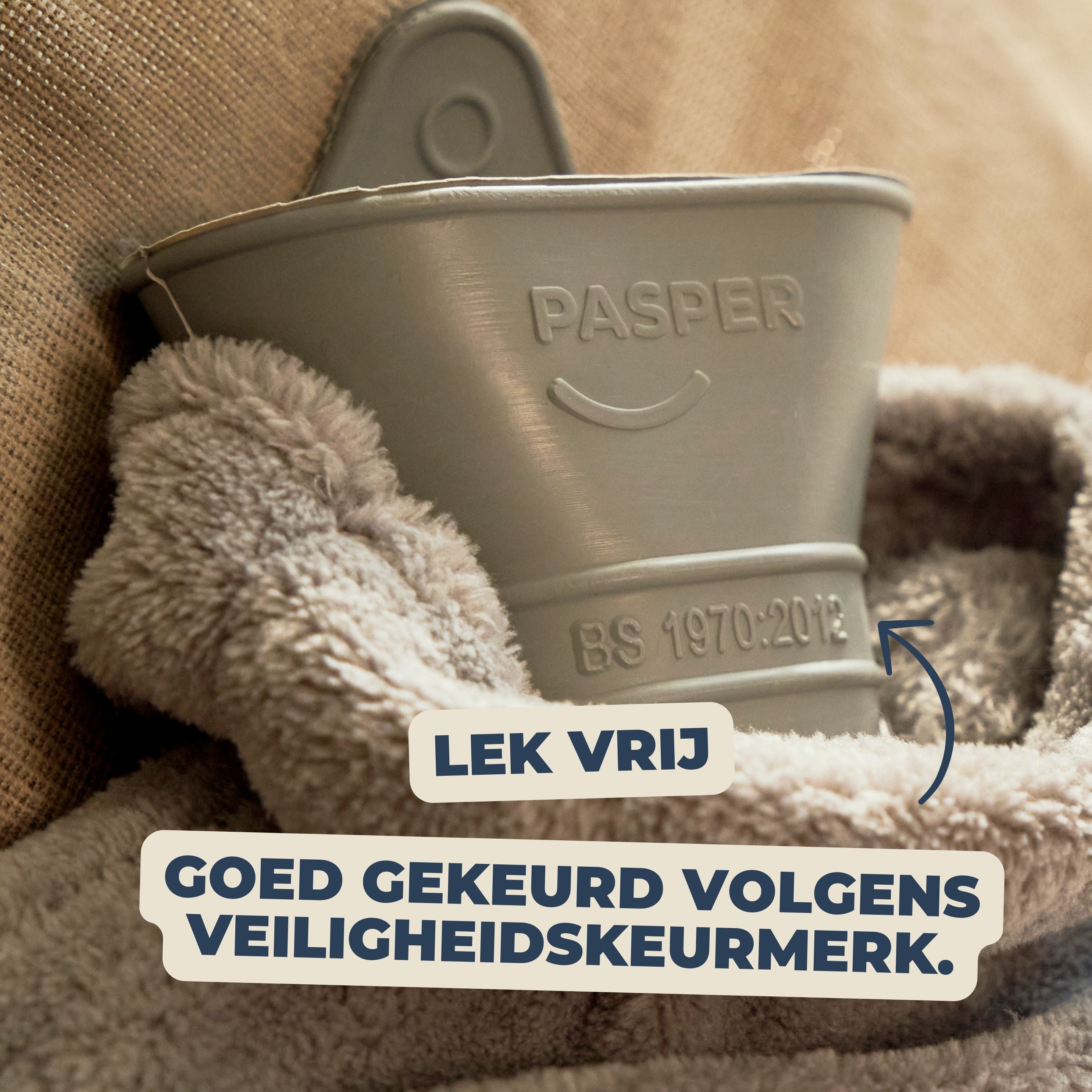 Pasper extra lange warmwaterkruik