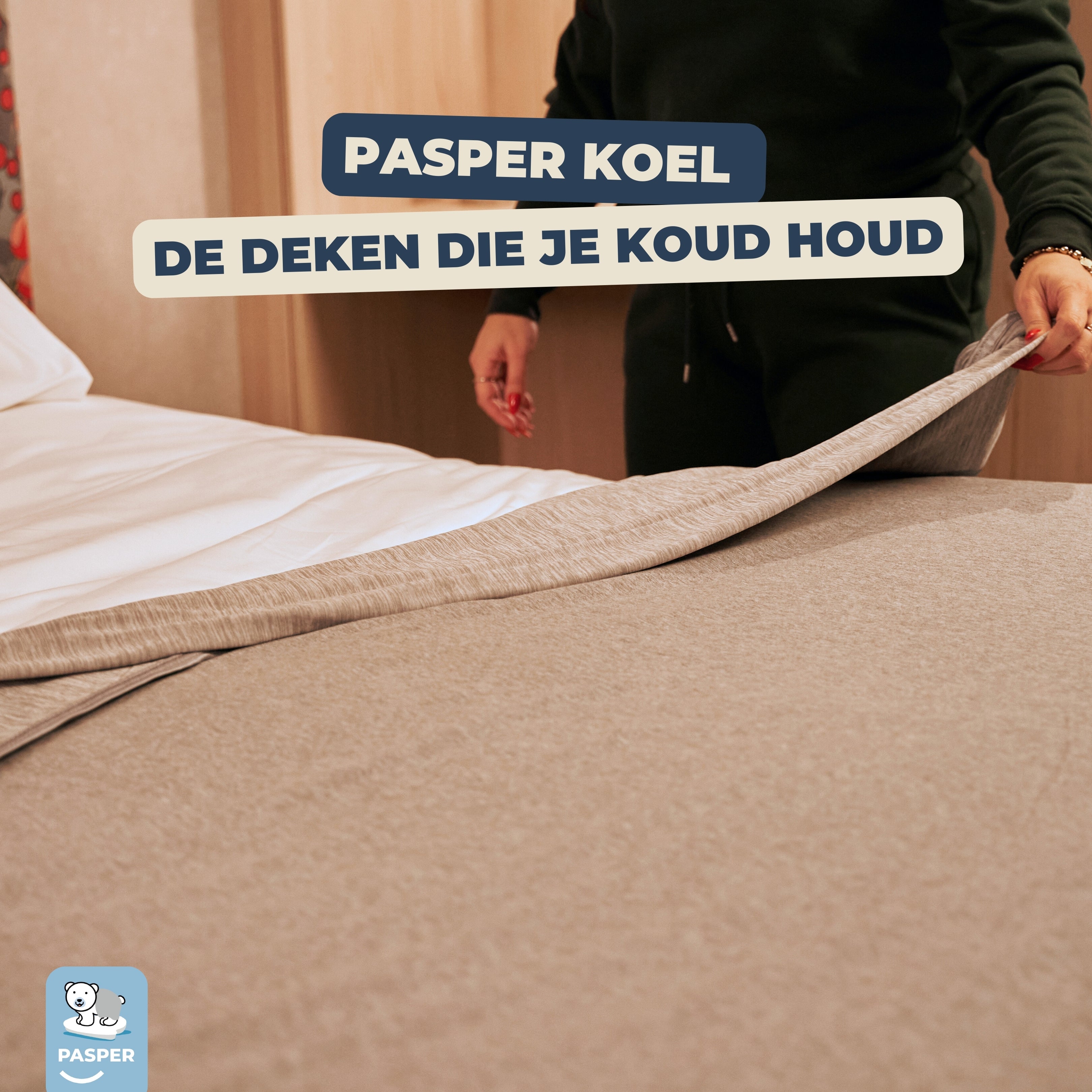 Koeldeken - verkoelende deken voor mensen