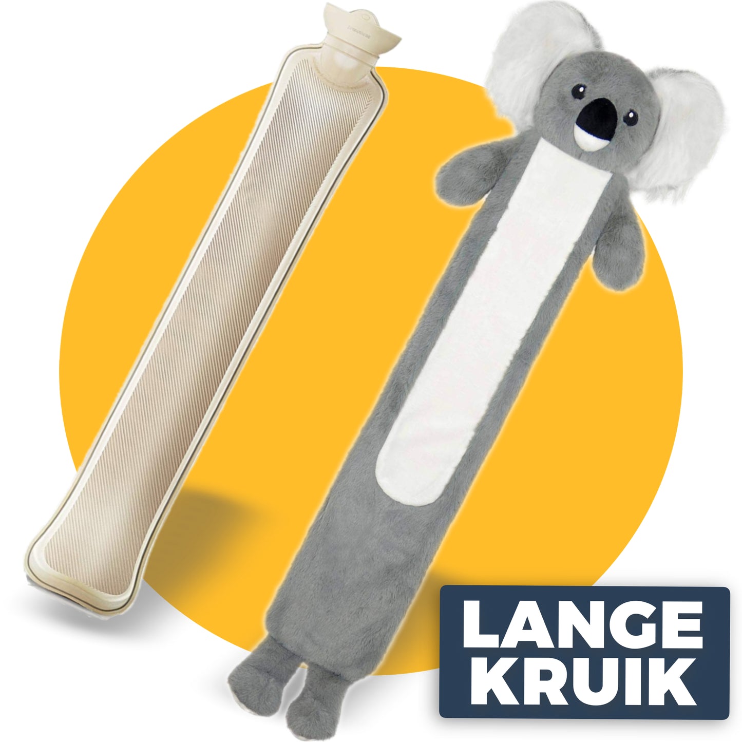 Lange kruik met hoes - 75 cm